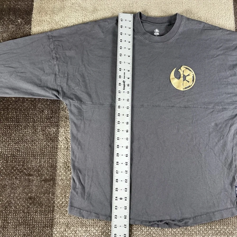 Disney Parks‎ Galaxy's Edge Star Wars Gray Spirit Jersey Rebel Imperial Size S